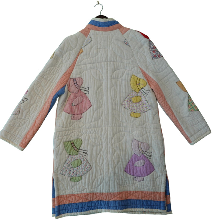 Sunbonnet Sue 1930's Hand Quilted Jacket